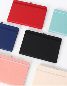 Benutzer definierte A5 Leder Notebook mit Gummiband Leder Tagebuch Papier Notebook personal isierte Notebook - Product Image 5