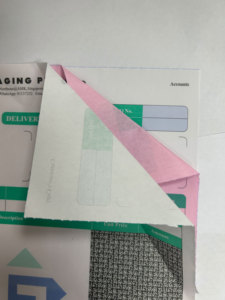 Factura de seguridad personalizada Pin Mailer Salario Formulario de nómina Sobre Payslip confidencial Computadora Papel de copia sin carbón para cajero automático Banco - Product Image 6