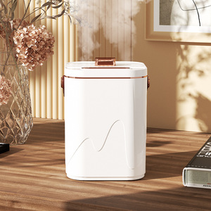 เครื่องเพิ่มความชื้นแบบไร้เสียงระบบสองช่องเสียบ USB ความจุ5L เครื่องฟอกอากาศในบ้านฟังก์ชันสุคนธบำบัดรับประกัน1ปี - Product Image 5