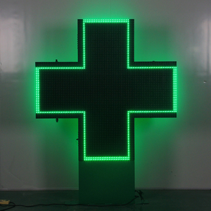 P16 scolling Led Sign farmacia Cross Outdoor programmabile 128CM Display Wifi Wireless Scrolling Sign - Product Image 6