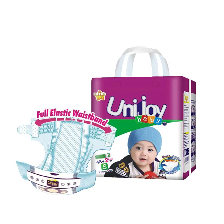 UNIJOY-pañal suave y absorbente para bebé, venta al por mayor, para supermercado, Canadá