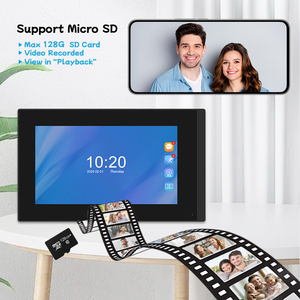Sistema de timbre de videoportero AHD de 7 pulgadas compatible con desbloqueo RFIC para seguridad en el Hogar Inteligente WIFI puerta Visual teléfono Cámara timbre - Product Image 4