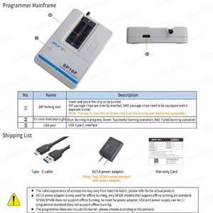 SPLY SF10F Hi-Spped-Programmierer BIOS USB-Programmierer für SPI/FLASH/EEPROM Speicherprogramm Ersatz für SP8-A - Product Image 2