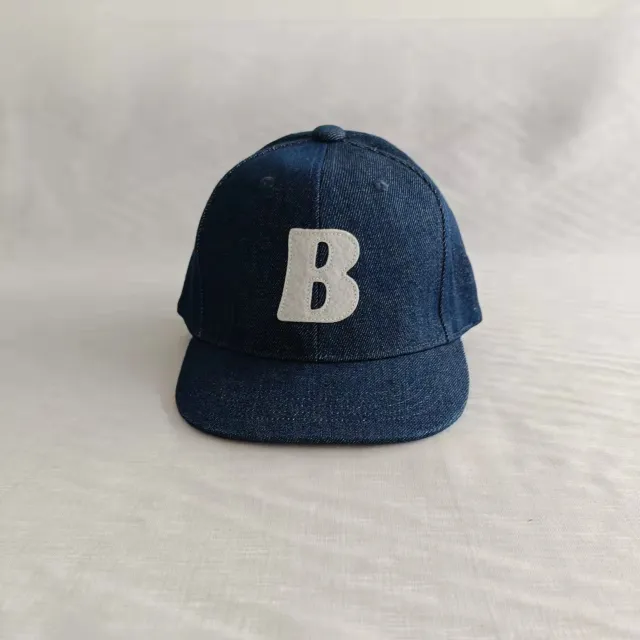 Sombrero de béisbol con Logo personalizado para niños, gorra de béisbol de alta calidad con logotipo personalizado, estilo Jean, desgastado, lavado, 100% algodón, 6 paneles bordados