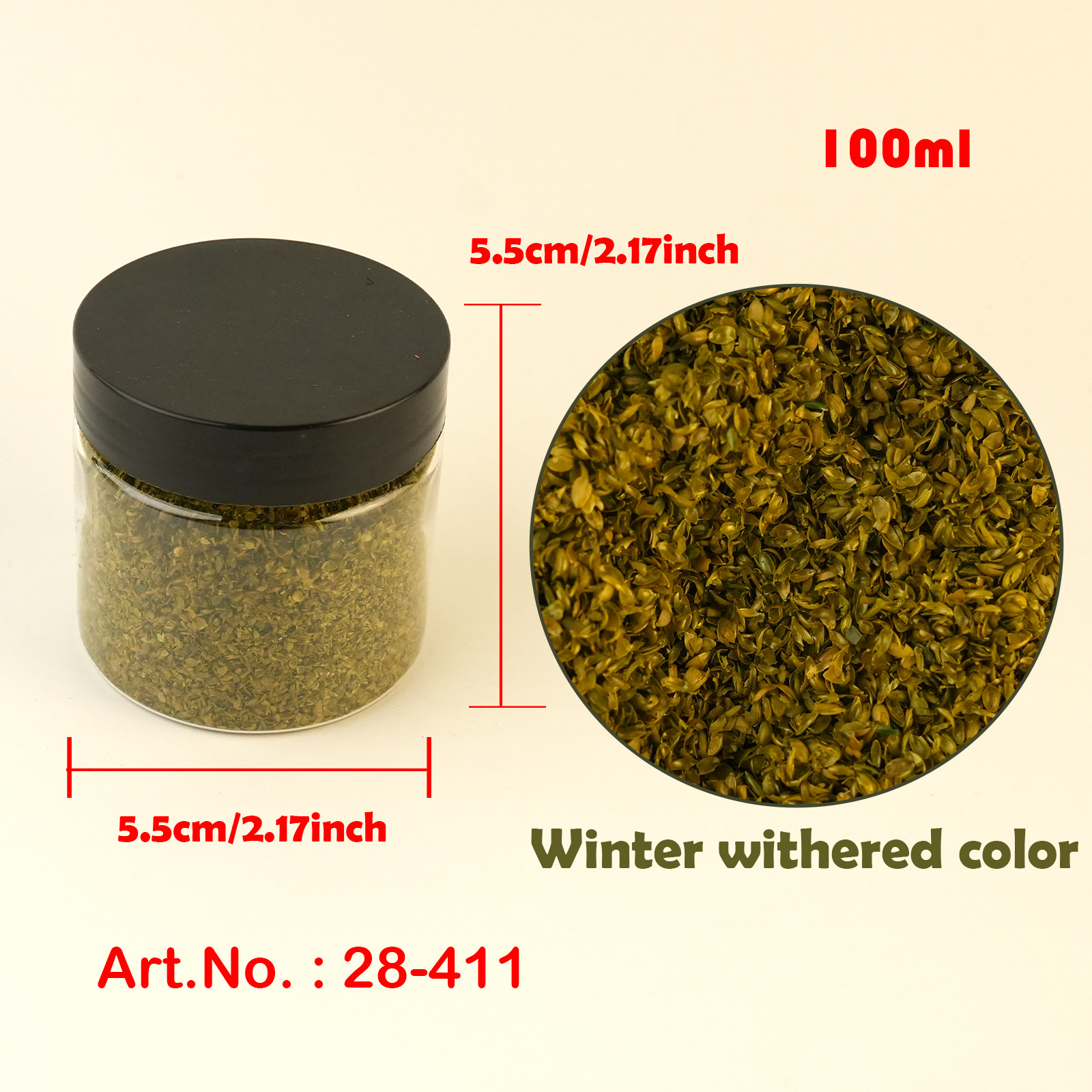 Winter withered color (leaf model) 100ml
