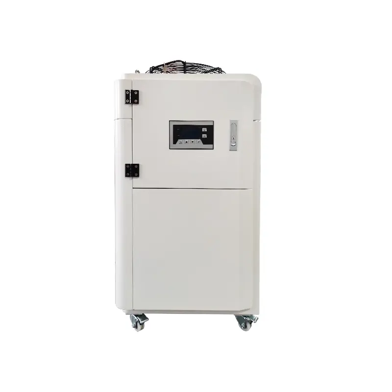 Refrigeratore d'acqua industriale raffreddato ad aria 1.5HP 3.5KW refrigeratore d'acqua industriale a glicole