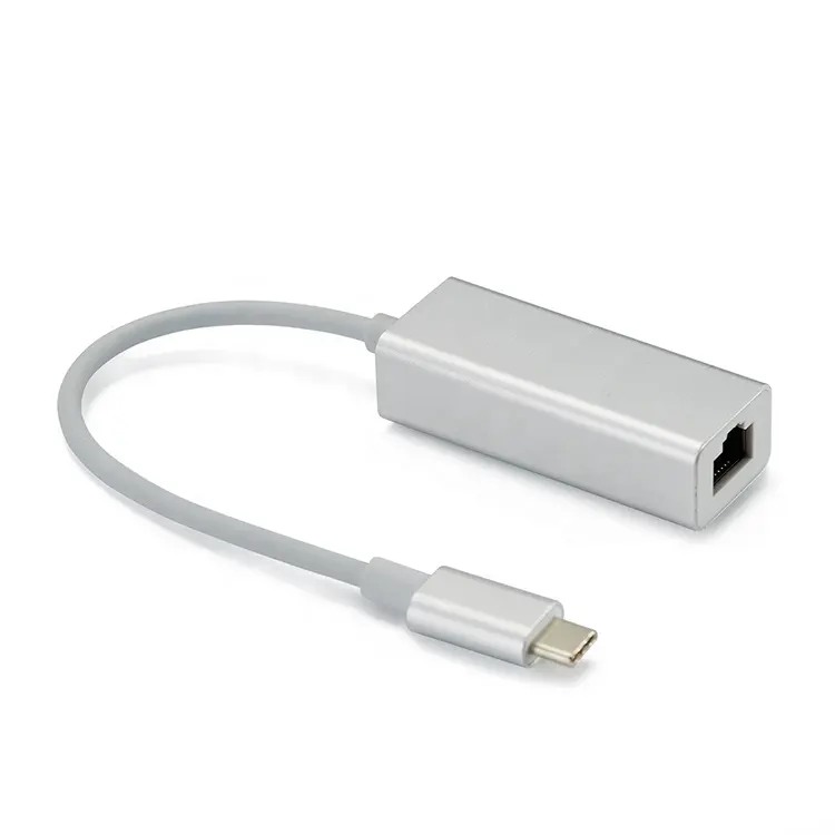 Usb Netwerk Adapter Type C Naar Rj45 Ethernet Lan Usb Voor Macbook Chromebook Voor Samsung S9 Dex Voor Huawei Matebook Dock