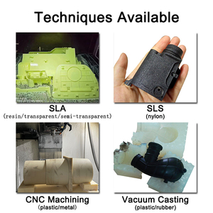 Saydam 3d baskı hizmeti yarı şeffaf stl 3d baskılı parçaları temizle reçine SLA şeffaf prototip ile Gaojie - Product Image 2