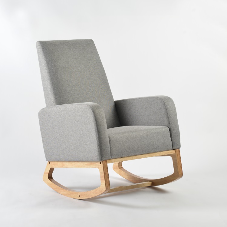 Gris + jambe brune