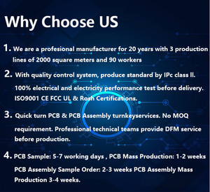 บอร์ด PCBA PCB อุปกรณ์อิเล็กทรอนิกส์ออกแบบและประกอบชิ้นส่วน PCBA SMT - Product Image 5