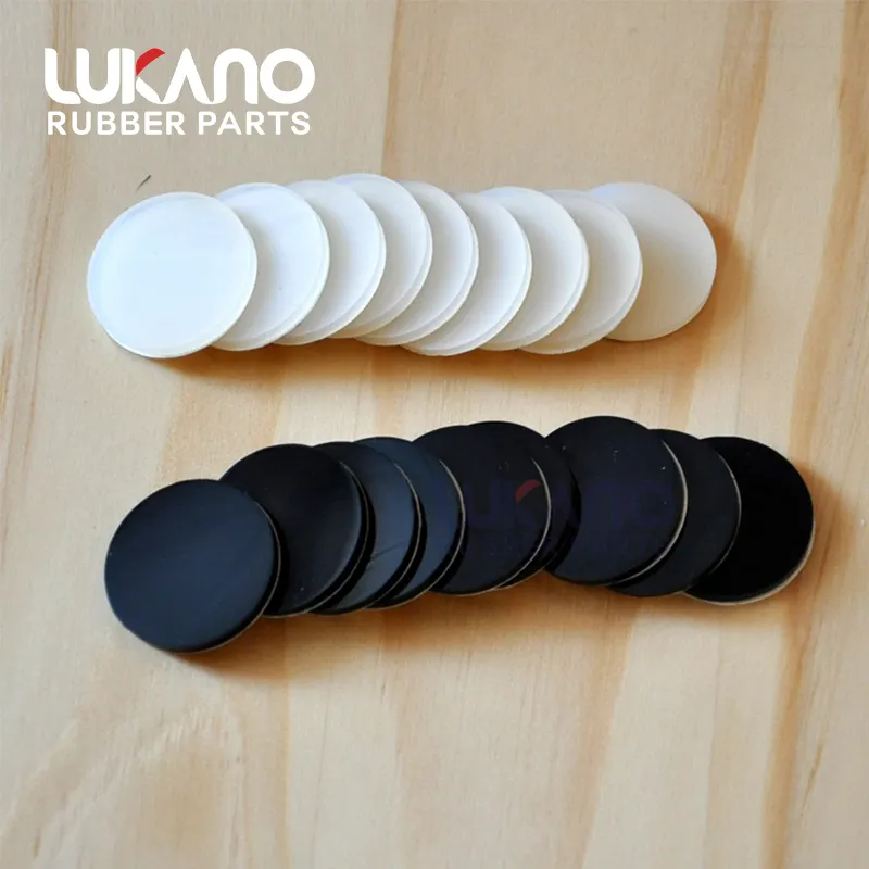 Rutsch feste Gummi pads Rutsch feste Silikonkautschuk-Kunststoff pads Selbst klebende rutsch feste Matte für Möbel