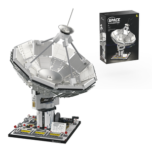 DIY教育宇宙レセプションベース科学工学玩具ビルディングブロックセット - Product Image 1