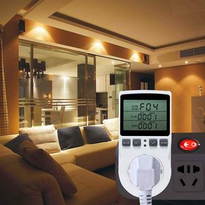 Termostato Digital con temporizador, controlador de temperatura, toma de corriente con temporizador, <span class=keywords><strong>Sensor</strong></span>, sonda de calefacción y refrigeración, EU/US/AU/UK - Product Image 5