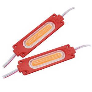 Прямоугольный светодиодный 6 чипов 2 Вт DC12V 24 В COB Светодиодный модуль питания с объективом для рекламного освещения наружного модуля - Product Image 1