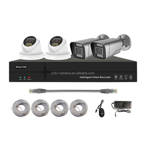 Pequeña Cámara IP PoE resistente a la intemperie IP66 Plug and View, cámara CCTV barata, KIT PoE - Product Image 5