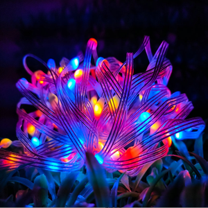 USB DC 5V RGB Lichterketten im Freien mit APP-Steuerung Smart LED Lichterketten für Schlafzimmer, Camping,Party - Product Image 4
