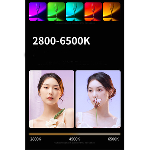 Nuovo Design 60W RGB COB Led luce professionale Audio apparecchiature di illuminazione Video illuminazione continua per l'uscita faretto palmare - Product Image 2