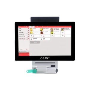 11.6インチタッチスクリーンデスクトップPOSターミナルオールインワンWindows & Androidシステムキャッシュレジスター操作 - Product Image 4