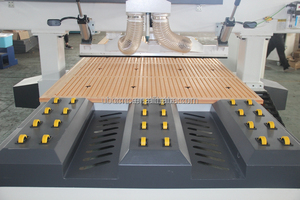 Panel de anidación para muebles, herramienta de disco automática, cambio de fabricación, enrutador Cnc, máquina de corte de madera ATC, tabla de descarga de carga - Product Image 5