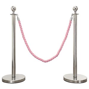 Hàng rào giao thông hàng đợi dây đai kiểm soát đám đông với thảm đỏ dây cột - Product Image 3