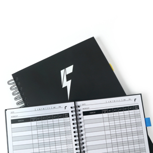 Custom Fitness Journal and Planner for Workouts Weekly Monthly Planner Diary Diet Workout <strong>Log</strong> Gym Exercise Book <strong>Notebooks</strong> - Product Image 3