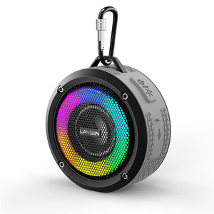 Outdoor Sports RGB Atmosphere Light IPX7 Waterproof TWS <strong>Bluetooth</strong> <strong>Speaker</strong> 10 Hours of <strong>Use</strong> Time Wireless <strong>Bluetooth</strong> <strong>Speaker</strong> - Product Image 1