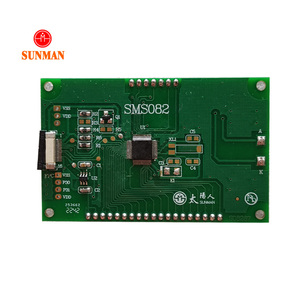 Módulo de pantalla Lcd de 7 segmentos Va personalizado de fábrica I2c Spi Serial Monocromo Lcd - Product Image 1
