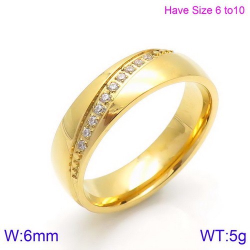 Bague femme doréeKR86747-K