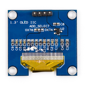 1.3 Inch <strong>I2C</strong> IIC SPI Serial 128X64 SSH1106 OLED <strong>LCD</strong> Screen <strong>Display</strong> Module 4 Pin Blue
