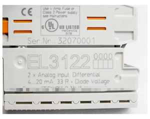 FAST SHIP EL3122 New in Box EL3122 <strong>PLC</strong> 2x <strong>ANALOG</strong> <strong>INPUT</strong> <strong>MODULE</strong> One Year Warranty - Product Image 2