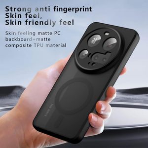 עבור xiaomi 15 אולטרה מט מגנטי במקרה שקוף 14t פרו עבור redmi 13 pro פלוס x7 פרו <span class=keywords><strong>x6</strong></span> האארד pro poco x7 pro <span class=keywords><strong>x6</strong></span> האארד <span class=keywords><strong>pc</strong></span> כיסוי a5 c71 k70