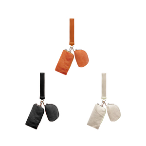 <strong>trendy</strong> Fashion washed leather Dual <strong>pouch</strong> - Product Image 4