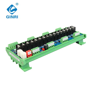 Ginri JR-4J電気出力4チャンネルトランジスタモジュールパワースイッチングDC24VPLCアンプコントローラーボードリレーモジュール - Product Image 1