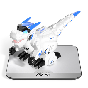 2.4g konuşmak interaktif ses ışık uzaktan kumanda yürüyüş Led Rc dinozor Robot oyuncak sallamak kafa ve kuyruk fonksiyonu ile - Product Image 1