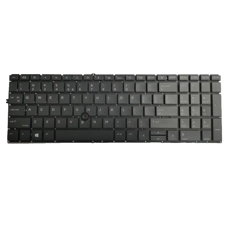 Parti del Notebook tastiera per Laptop inglese degli stati uniti per HP Elitebook 850 G7 850 G8 retroilluminato