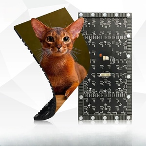 Indoor P1.53 Soft Module Flexibles LED-Display Sonnenlicht Lesbarer kreisförmiger gewölbter sektor förmiger elliptischer elektronischer Bildschirm für - Product Image 1