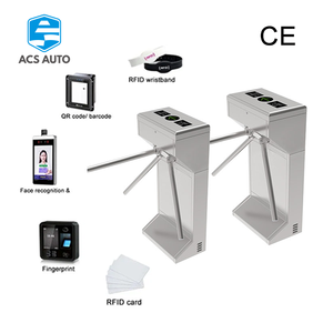 ACS Tự động bảo mật <span class=keywords><strong>3</strong></span> cánh tay quay với Nhận dạng khuôn mặt, thẻ RFID, Mã QR, hệ thống kiểm soát truy cập vân tay - Product Image 2