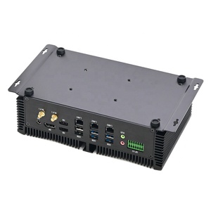 Caja de PC industrial Computadora de borde integrado sin ventilador I5 1335U I7 1355U para sistema de control de automatización disponible AU EE. UU. Tipos de enchufe de la UE - Product Image 6