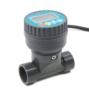 SEA Factory Multi-Function ZJLCD Series Paddle Wheel <strong>Flow</strong> <strong>Meter</strong> with <strong>PULSE</strong> + <strong>RS485</strong> <strong>Output</strong> + LCD Displays <strong>Flow</strong> Rate and Control - Product Image 1