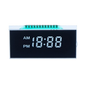 Werkseitig angepasste elektronische Uhr LCD, kleine, maßge schneiderte, hochwertige LCD-Sieben-Segment-Anzeige - Product Image 1