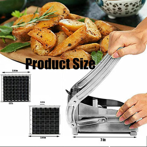 Kitchen Gadgets Fruit Grid Slicer Chopper Stainless Steel <strong>Potato</strong> Chips Maker French Fry Cutter Manual <strong>Potato</strong> Cutter <strong>USA</strong> Kitchen - Product Image 3