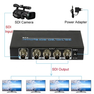 Xput4チャンネル3GSDI 1*4スプリッター1x4SD HD 3GSDIビデオコンバータースプリッター1x4 - Product Image 6