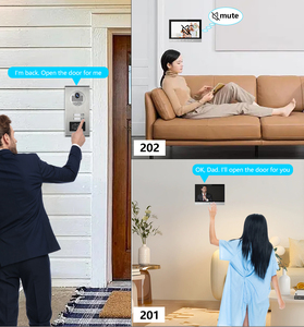 Intercomunicador familiar Sistema de intercomunicación de apartamento de alta seguridad Videoportero avanzado para casas de varios apartamentos