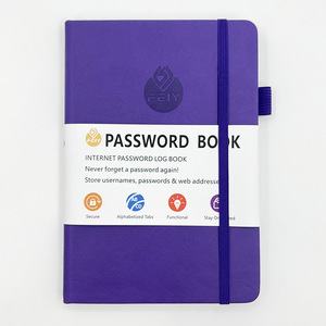 Custom Hardcover Password <strong>Notebook</strong> Internet Login Address Password Book
