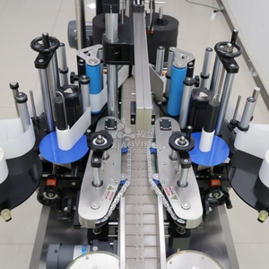 自動両面ワインハンドサニタイザー洗剤ボトルステッカーラベリングマシン正方形フラットボトルラベリングマシン - Product Image 3