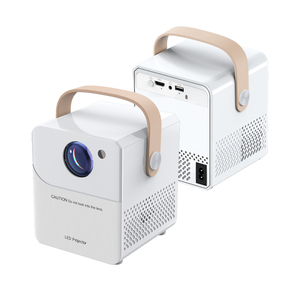Yineleme CY303 akıllı taşınabilir mini projektör motorlu düzeltme hd-mi 5g WiFi ile çocuklar projektör - Product Image 1