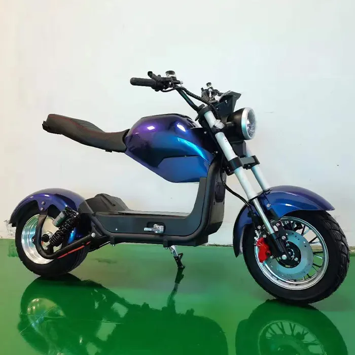 Sıcak satış 1500W 2000W 60V 20AH genç tarzı küçük boyutlu elektrikli scooter elektrikli motosiklet