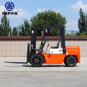 Venta caliente 3 Ton Hidráulico Manejo automático Vehículo Taller Carga y descarga de carga Carretilla elevadora diesel - Product Image 3