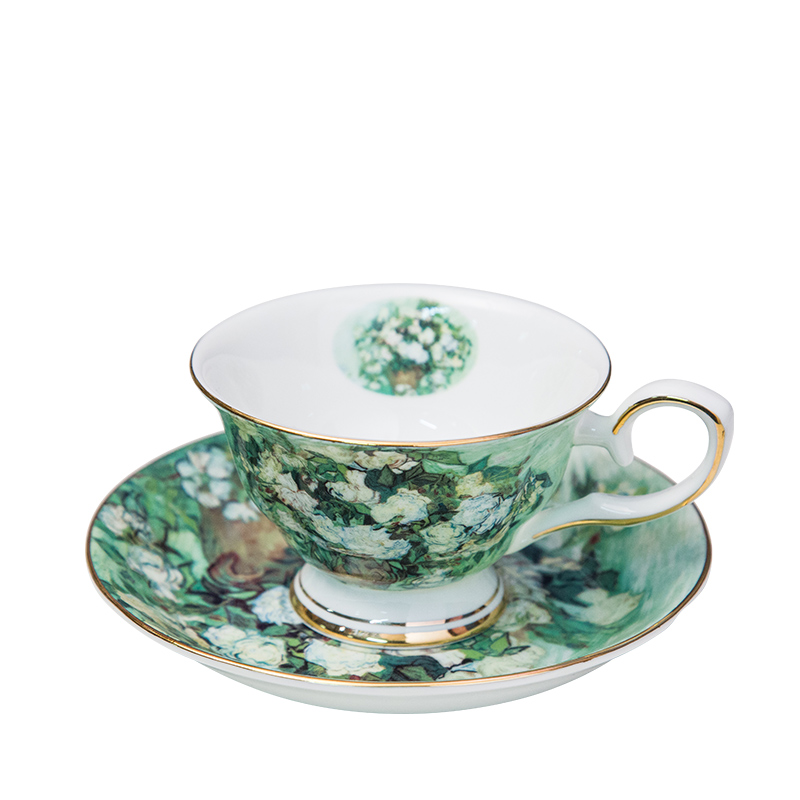 Rosa blanca verde claro