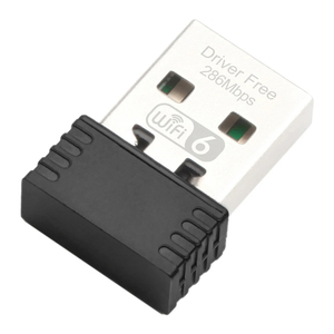 มินิ USB 2.4GHz Wi-Fi LAN อะแดปเตอร์ WIFI ภายนอก6 dongle การ์ดเครือข่าย802.11ax ไดรเวอร์ USB ฟรีสำหรับ Windows 7 10 11บนแล็ปท็อปพีซี